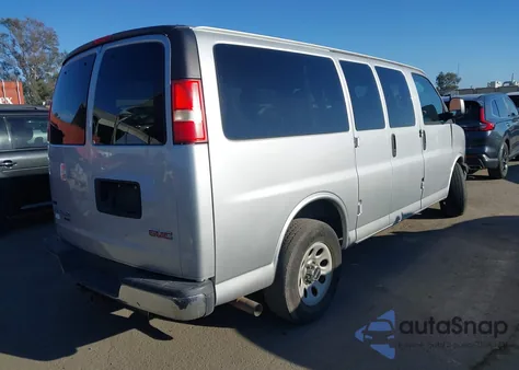 2010 GMC Savana 1500 Lt z USA, uszkodzony, nr VIN 1GKUGCD4XA1132002